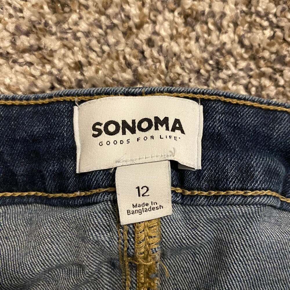 Women's Sonoma Goods For Life® High Rise Curvy Bootcut Jeans, - Picture 3 of 3